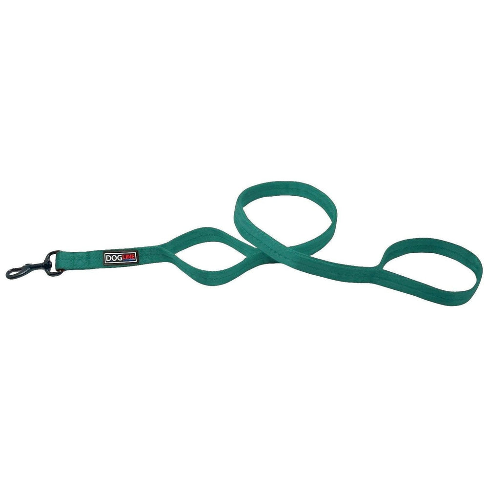 Nylon Multi-Handle Flat Dog Leash by Dogline