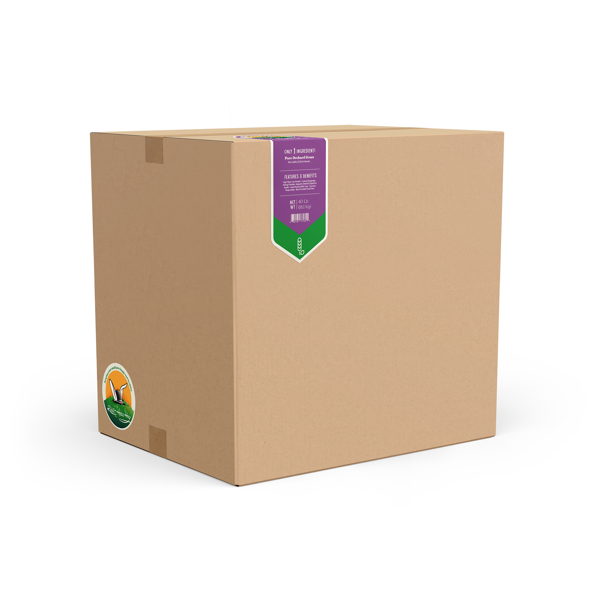 Rabbit Hole Hay Ultra Premium Coarse Orchard Grass by Rabbit Hole Hay