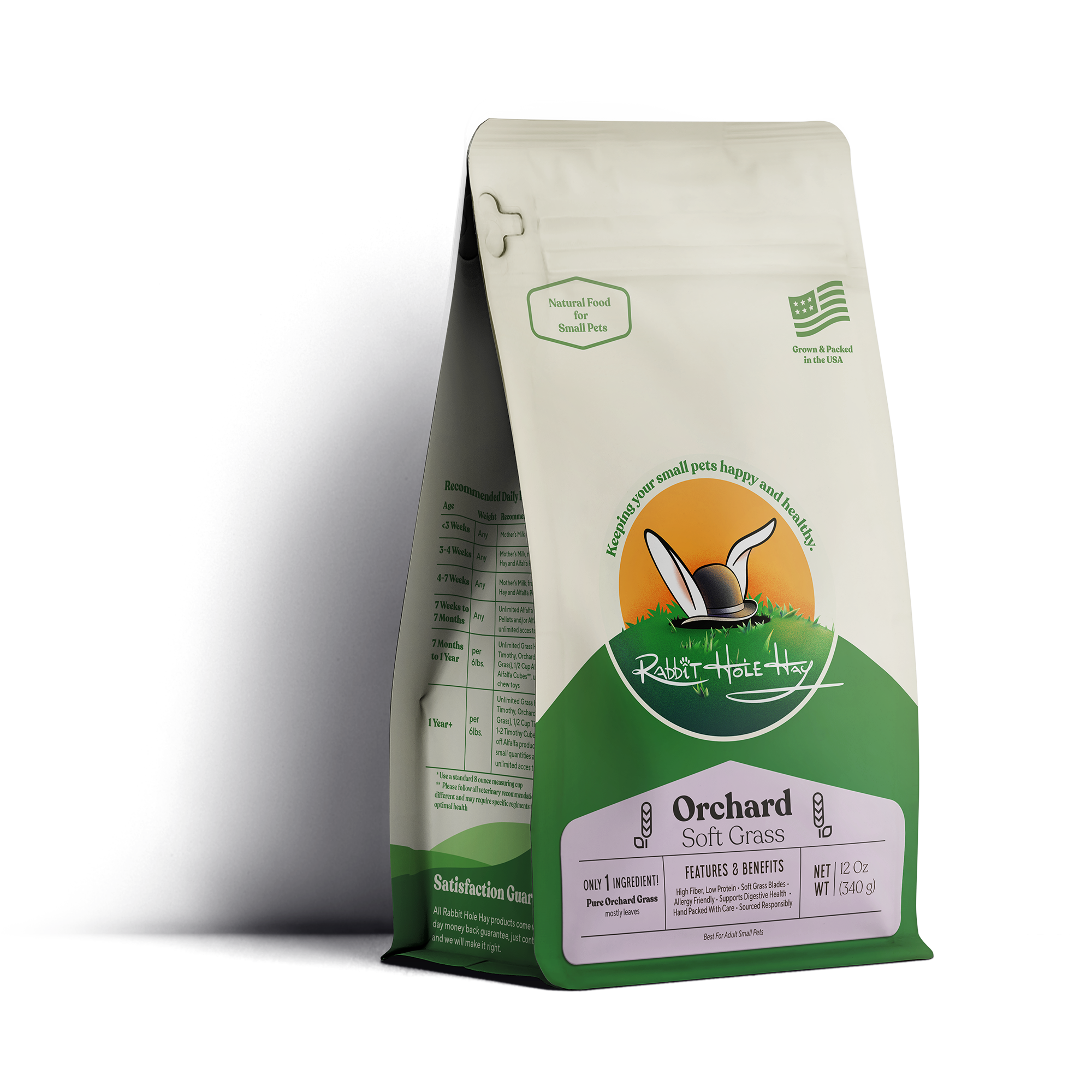 Rabbit Hole Hay Ultra Premium Soft Orchard Grass by Rabbit Hole Hay