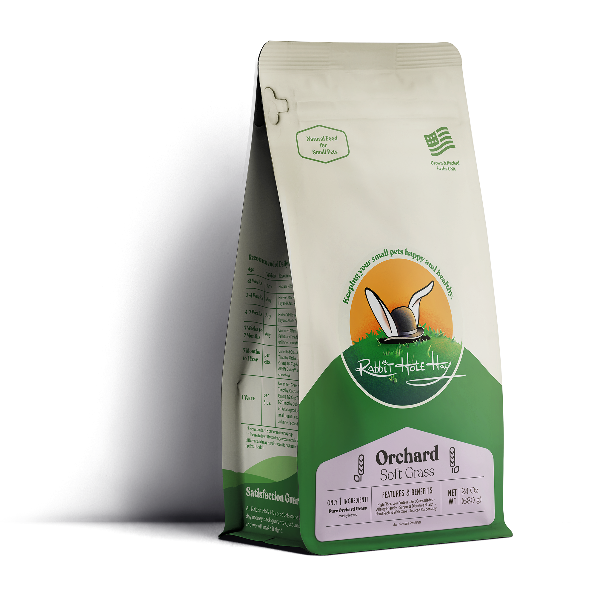 Rabbit Hole Hay Ultra Premium Soft Orchard Grass by Rabbit Hole Hay