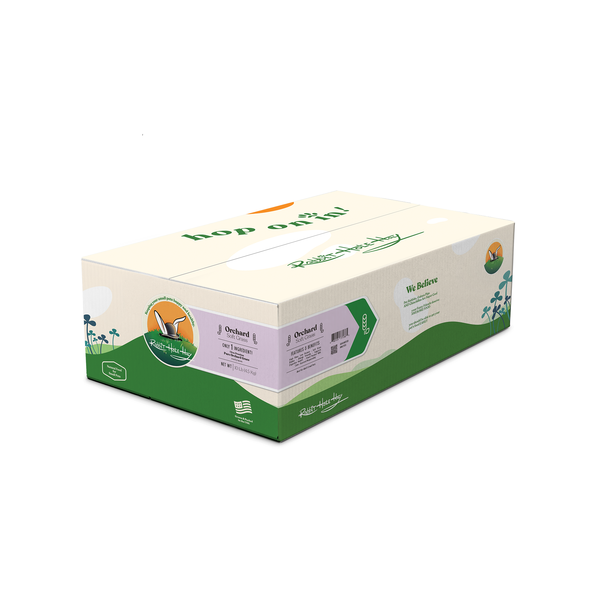 Rabbit Hole Hay Ultra Premium Soft Orchard Grass by Rabbit Hole Hay