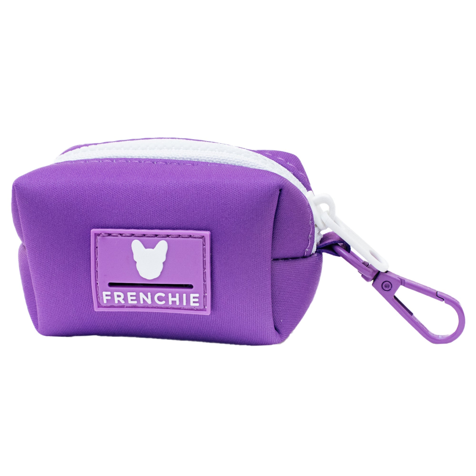Frenchie Poo Bag Holder - Solid Purple by Frenchie Bulldog