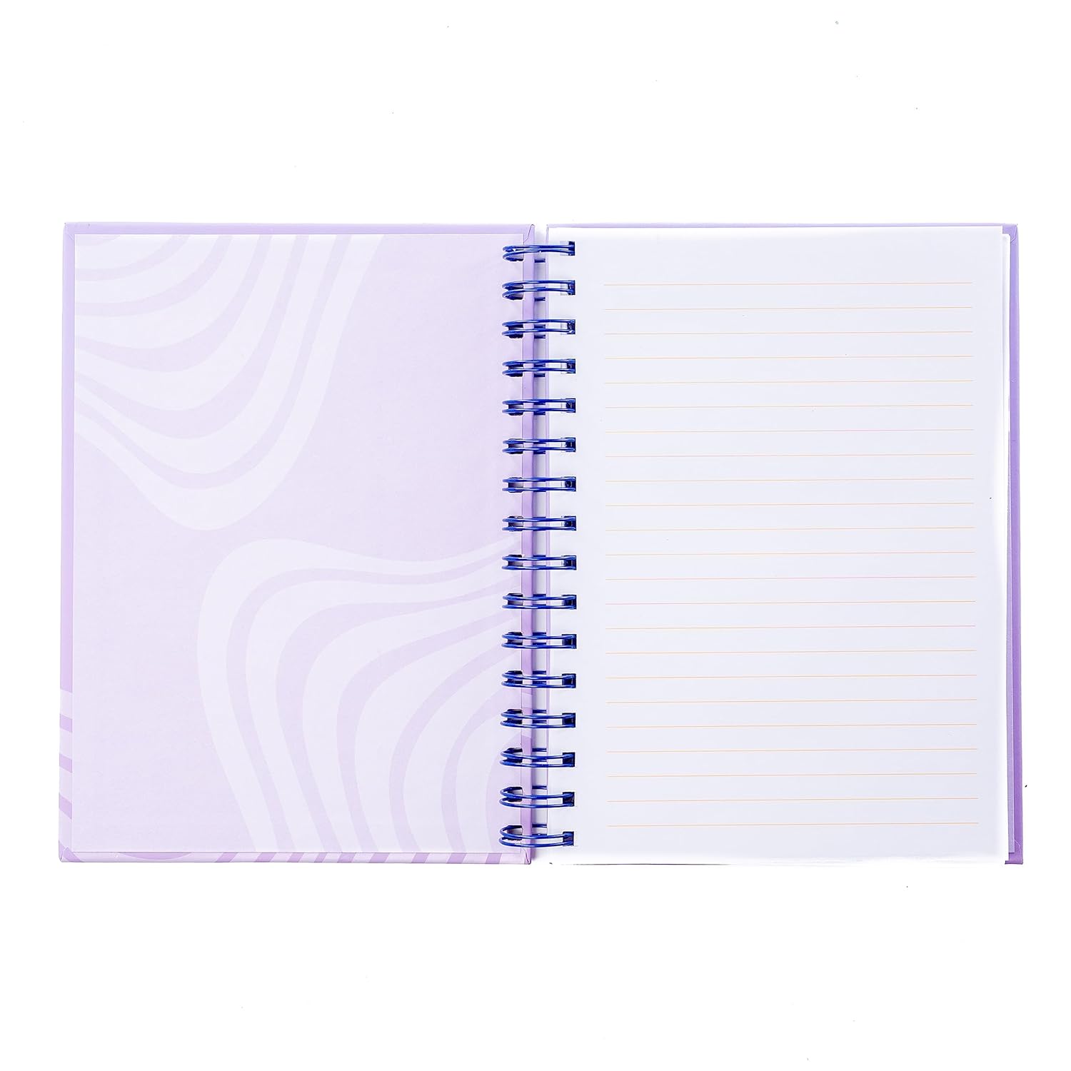 Overthinker Spiral Bound Notebook | Reflective Cover Journal | Retro Violet by The Bullish Store
