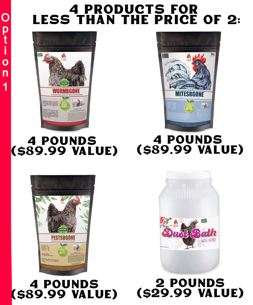Ultimate Parasite Bundle - Everything for a Healthy Coop! by Dahlia Pets