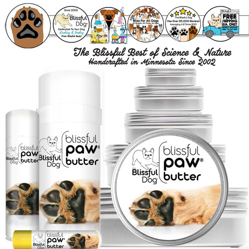 Blissful Paw® Butter Moisturizes Rough, Dry Paw Pads by The Blissful Dog