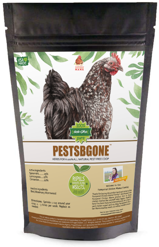 PestsBGone for Keeping Chicken Coops Pest Free! All Natural & Safe [Repel Flies, Mosquitoes, Gnats, & More] by Dahlia Pets