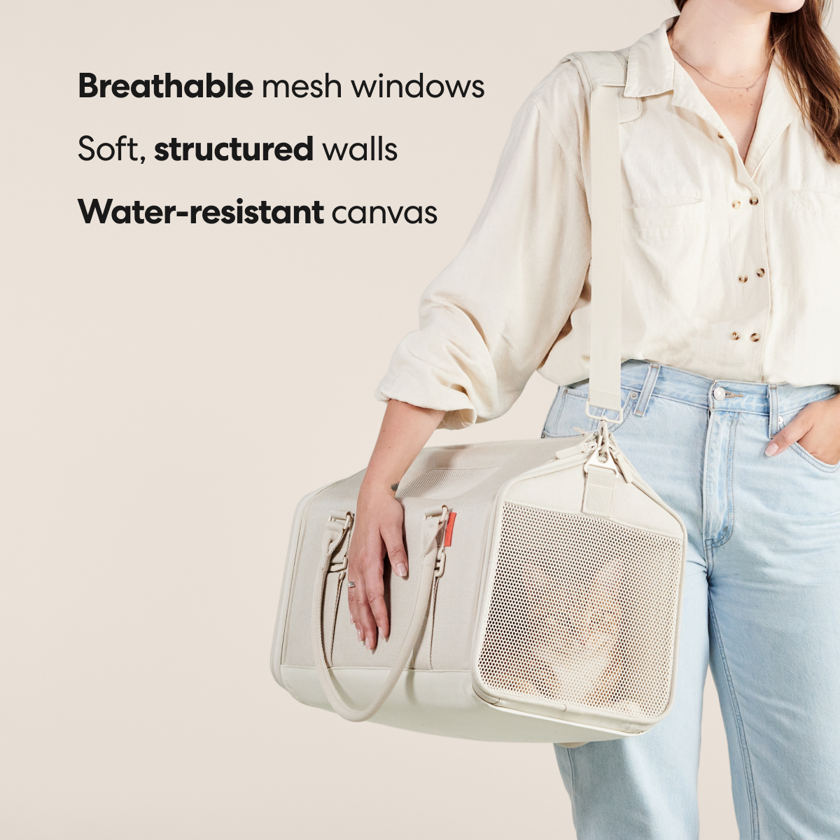 Porto Cat Carrier by tuft + paw