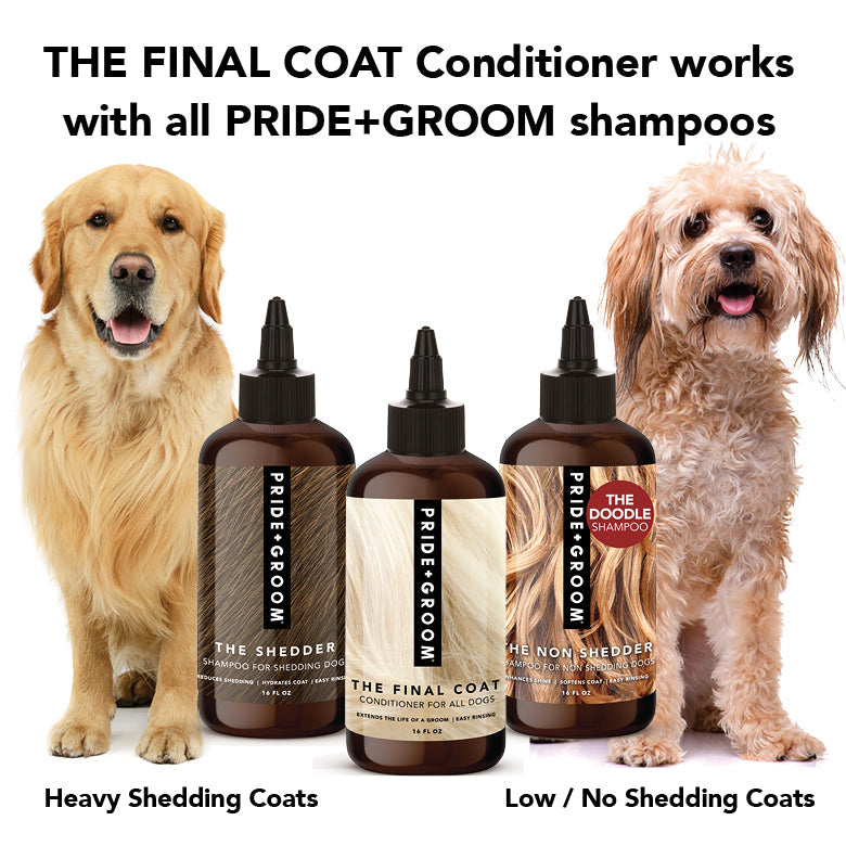 THE FINAL COAT Dog Conditioner by PRIDE+GROOM