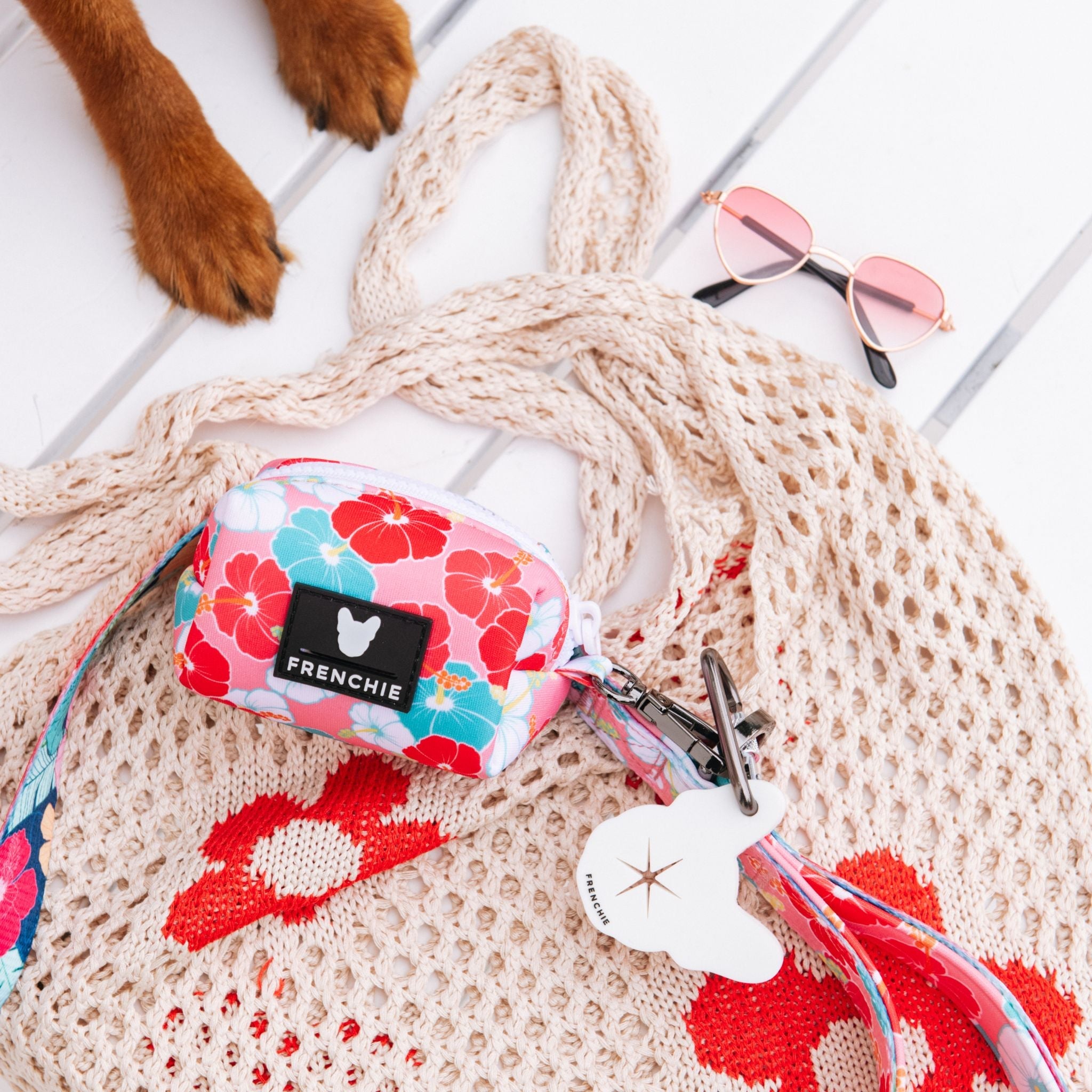 Frenchie Poo Bag Holder - Paradise by Frenchie Bulldog