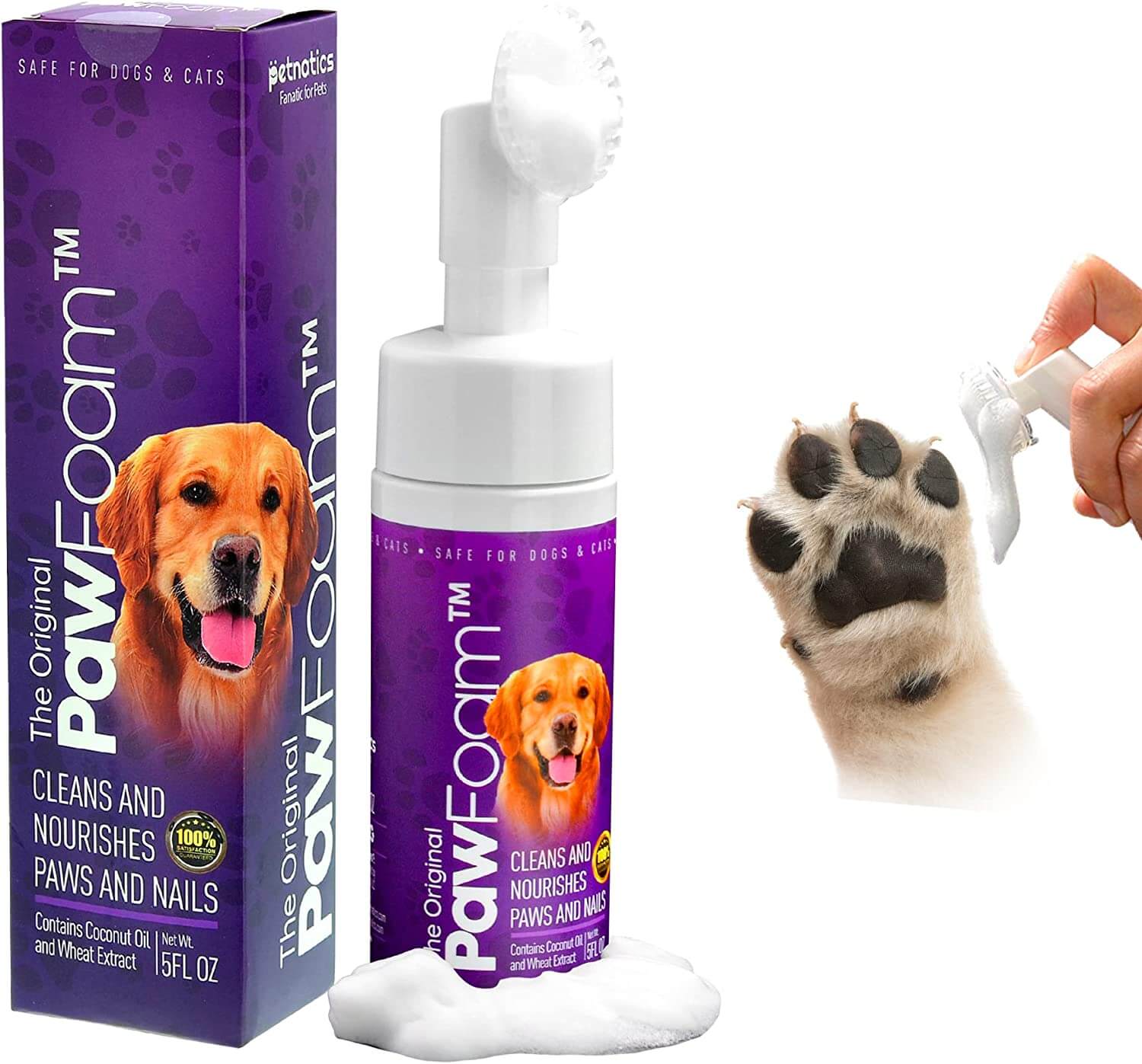 Dog Paw Foam - The Original PawFoam™ by Petnatics