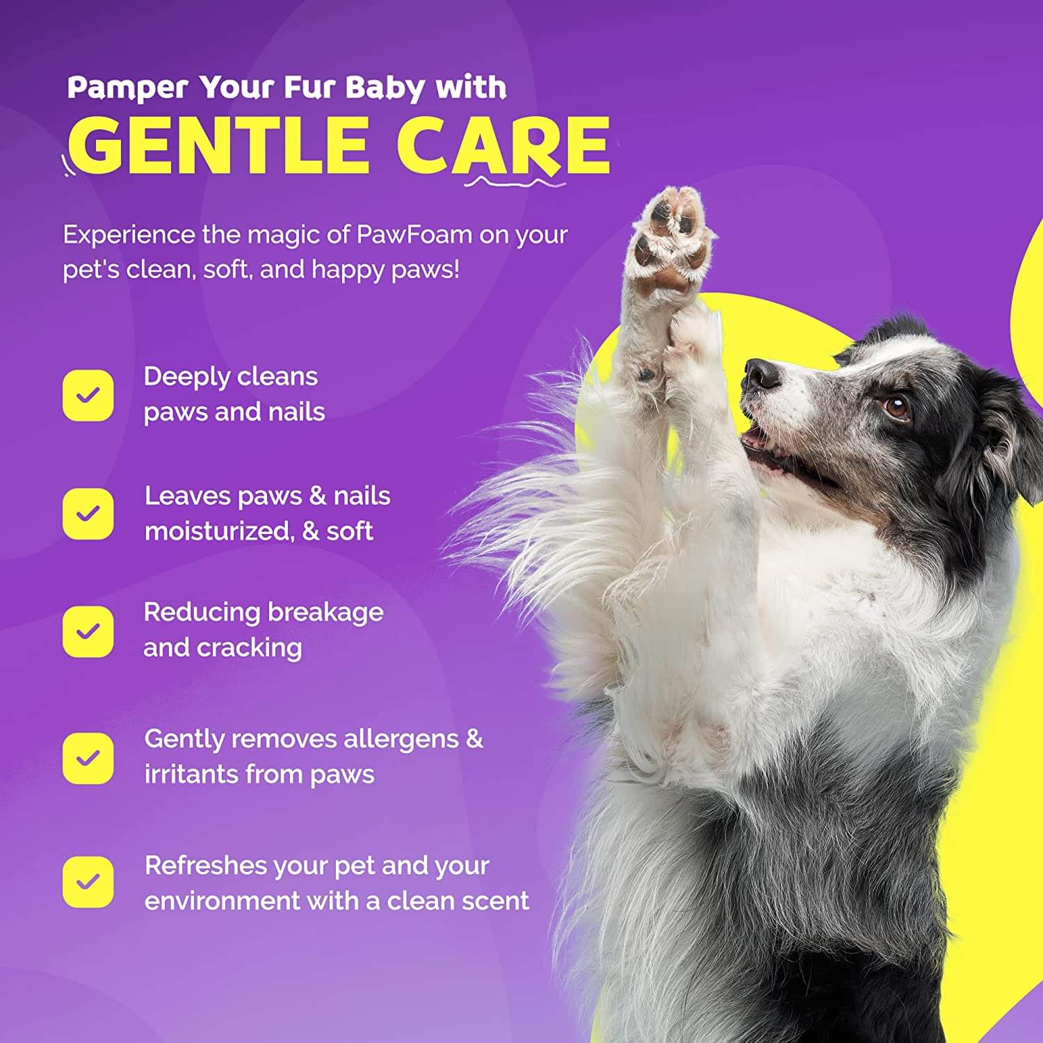 Dog Paw Foam - The Original PawFoam™ by Petnatics