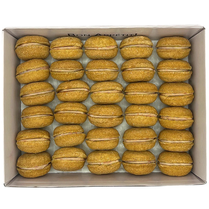 40 Count Dog Macaron Treats Gift Box by Bonne et Filou
