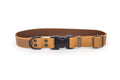Celtic Sport Khaki Leather Dog Collar by Euro-Dog Collars and Leads