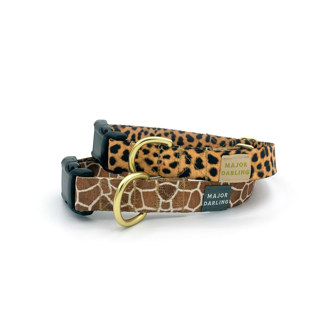 not-so-basic snap collar / leopard by Major Darling