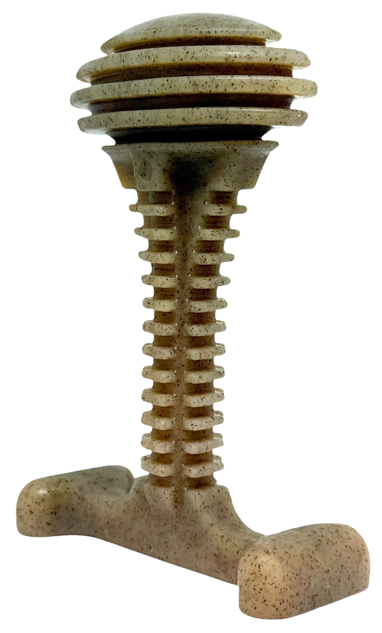 Honey Bone Dental Tower - Indestructible Nylon Dog Chew Toy XL | USA Made by SodaPup/True Dogs, LLC