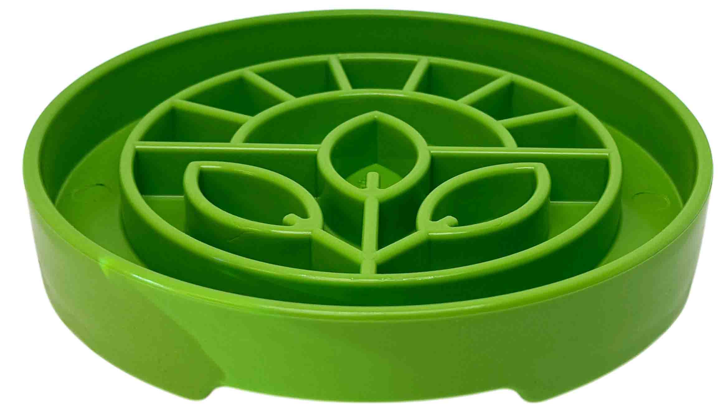 Garden Design eTray - Shallow Slow Feeder Dog Bowl for Enrichment | USA by SodaPup/True Dogs, LLC