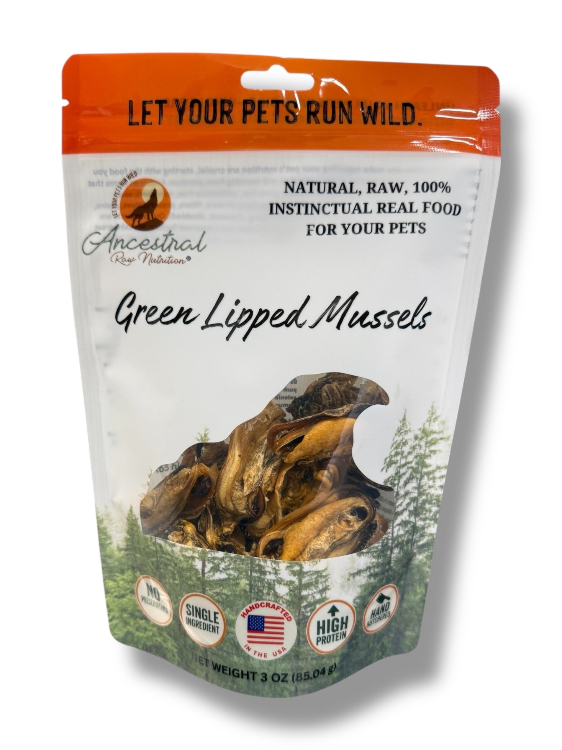 Dehydrated Green Lipped Mussels (NZ) by Ancestral Raw Nutrition