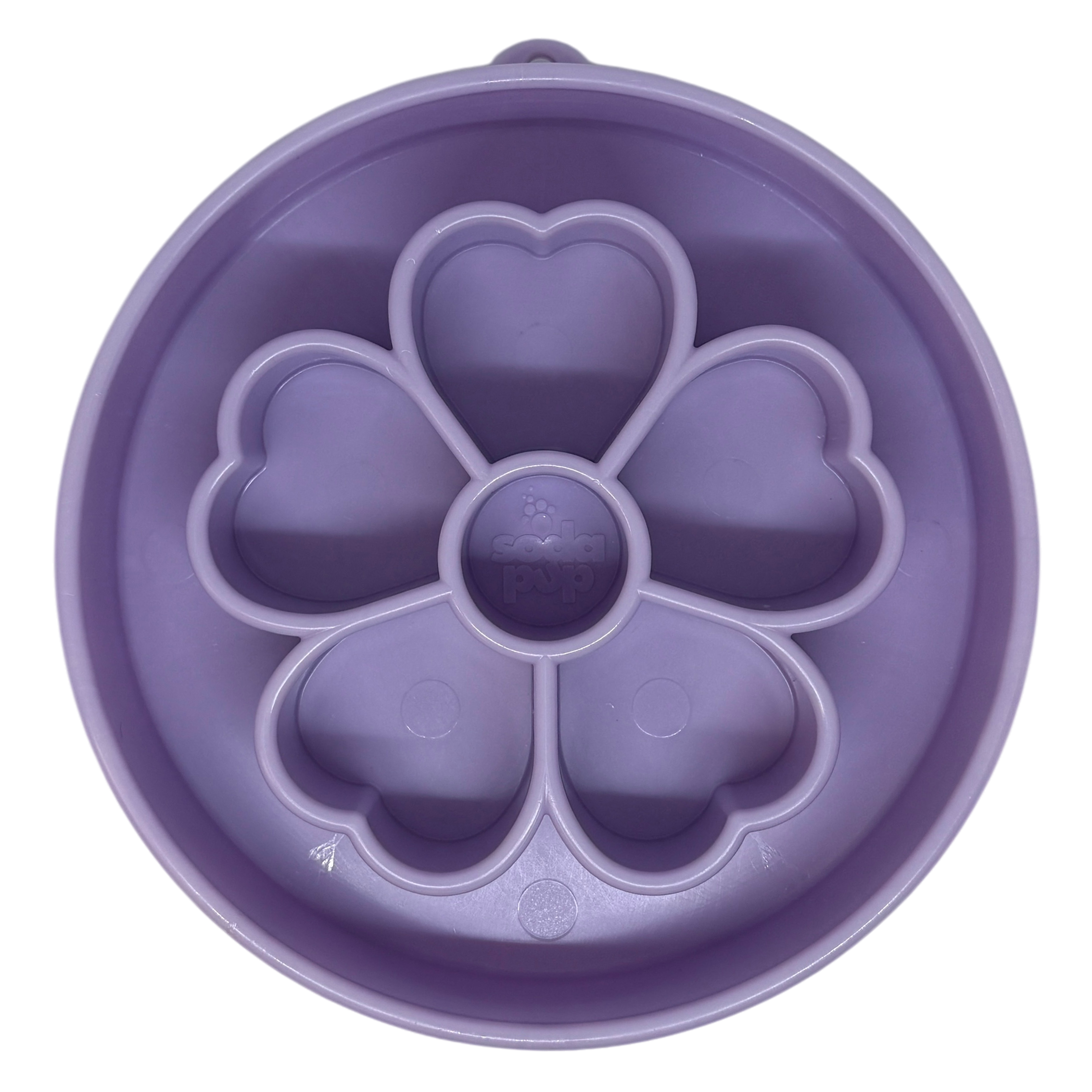 Flower eBowl Deep Slow Feeder Dog Bowl for Enrichment | USA Made by SodaPup/True Dogs, LLC
