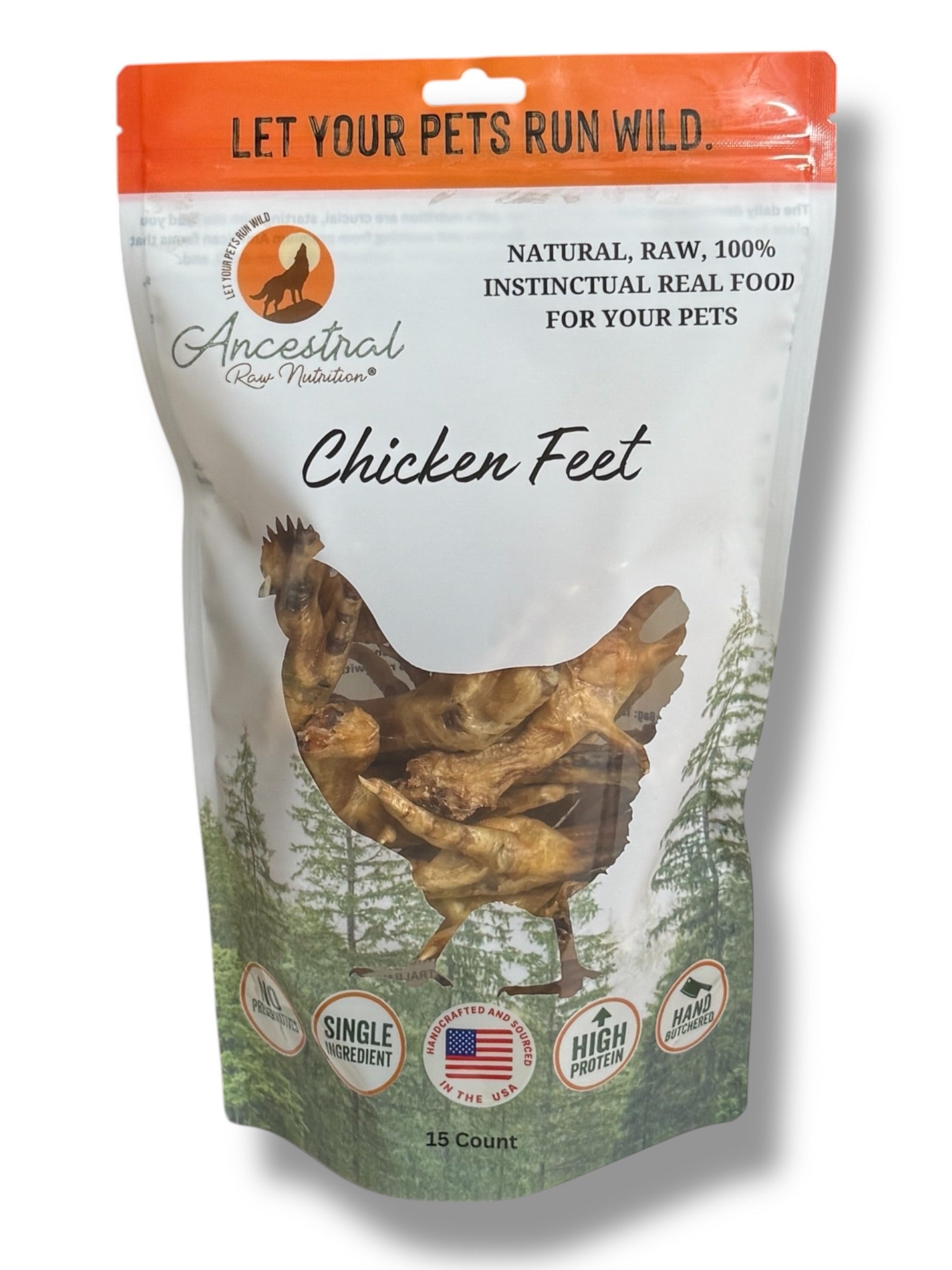 Dehydrated Chicken Feet by Ancestral Raw Nutrition