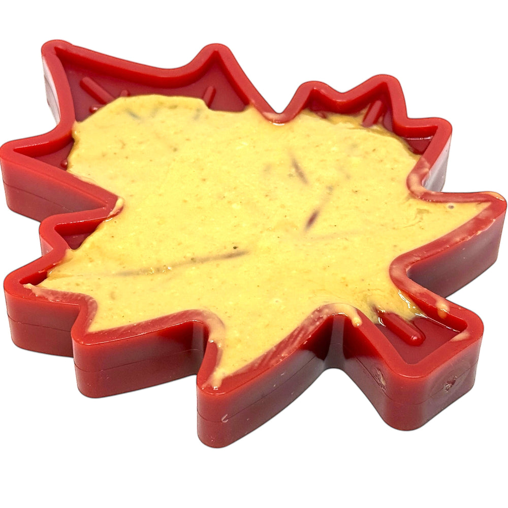Canadian Maple Leaf Nylon Dog Chew Toy - Indestructible & USA Made by SodaPup/True Dogs, LLC