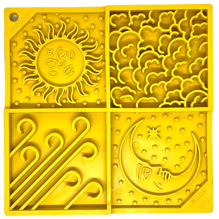 Sky eMat - Enrichment Lick Mat for Dogs and Cats | Celestial Design | SodaPup by SodaPup/True Dogs, LLC