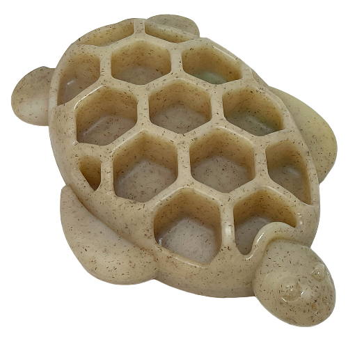 Turtle Nylon Chew Toy - Ultra-Durable Enrichment Toy for Power Chewers USA by SodaPup/True Dogs, LLC