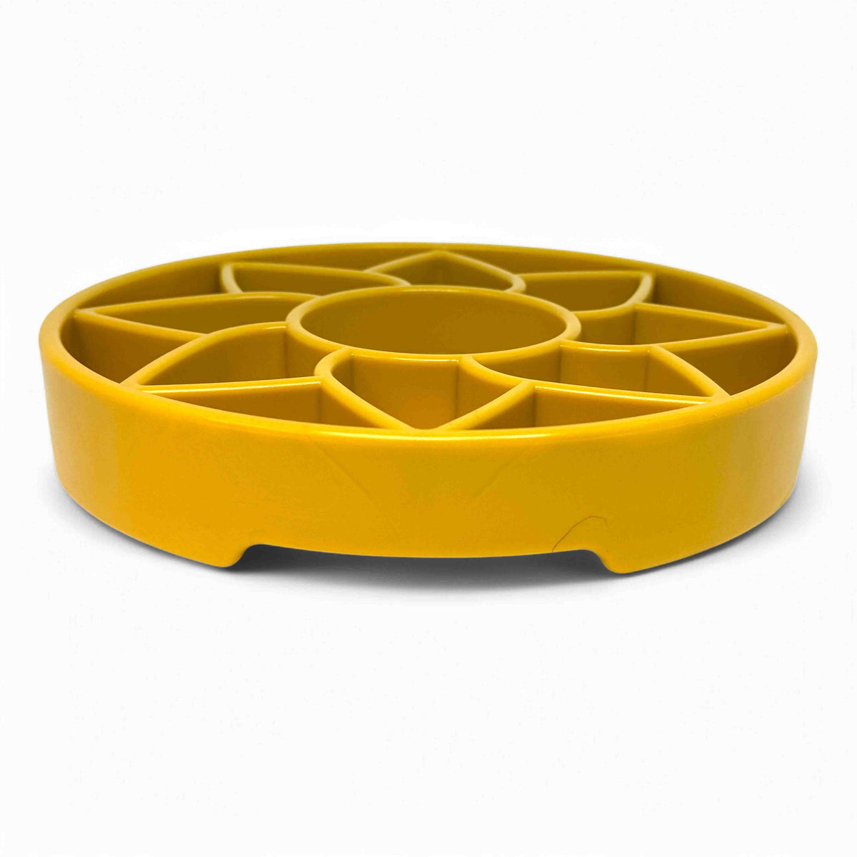 Sunflower eTray Shallow Slow Feeder Dog Bowl for Enrichment | USA Made by SodaPup/True Dogs, LLC