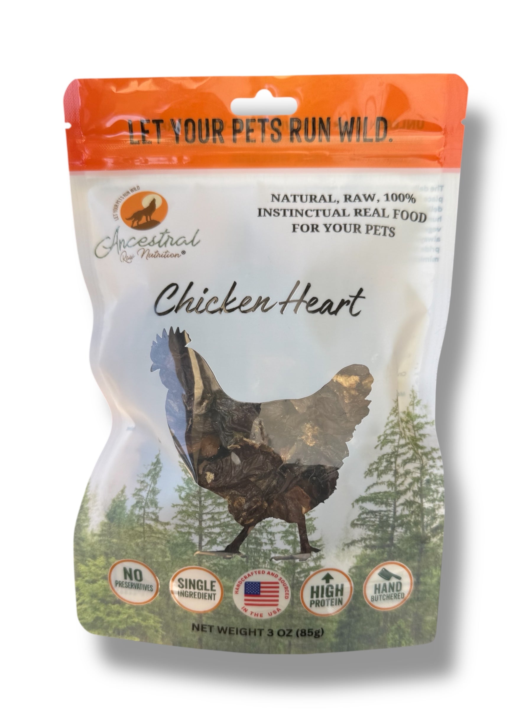 Dehydrated Chicken Heart by Ancestral Raw Nutrition