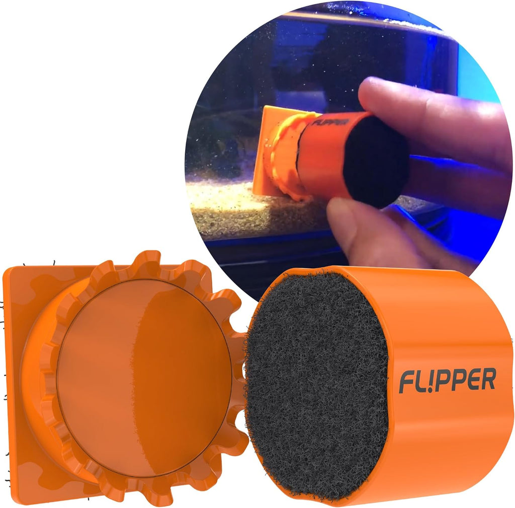 Flipper Pico 2-in-1 Magnetic Aquarium Cleaner Magnet by Flipper Aquarium Products