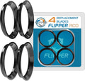 Flipper Pico 2 in 1 Aquarium Magnet Cleaner Replacement Blades 4 Pack by Flipper Aquarium Products