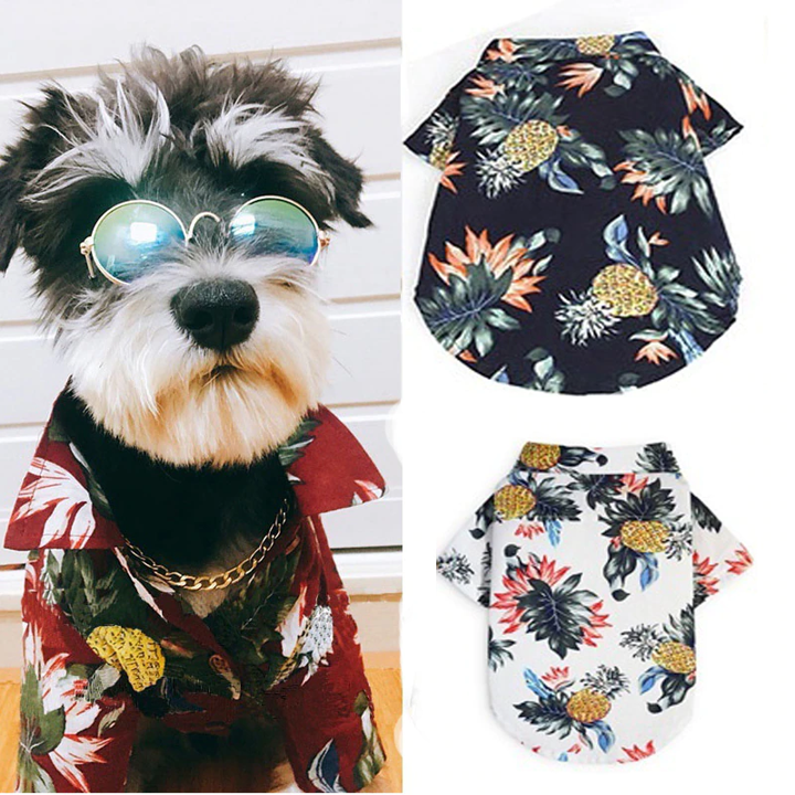 Hawaiian Pet Shirts by Furr Baby Gifts