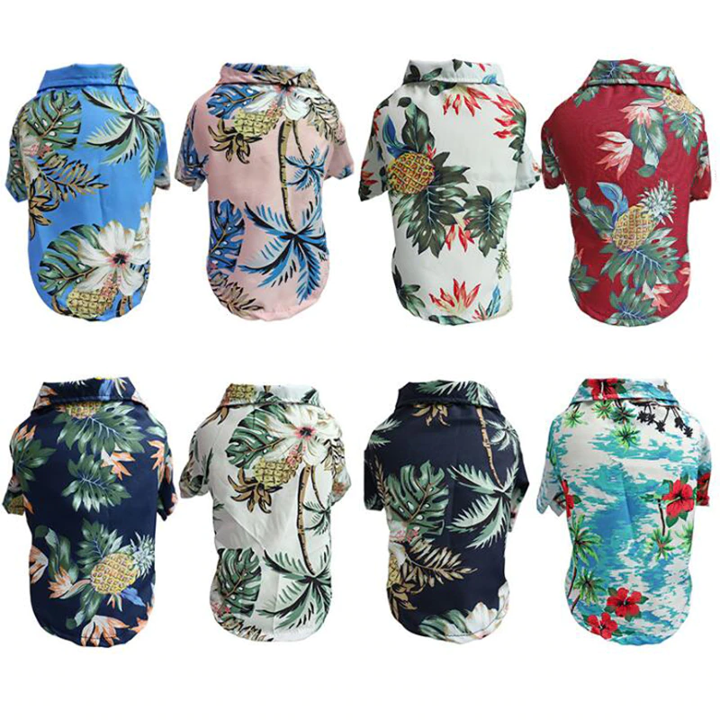 Hawaiian Pet Shirts by Furr Baby Gifts