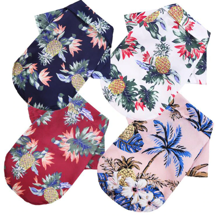Hawaiian Pet Shirts by Furr Baby Gifts