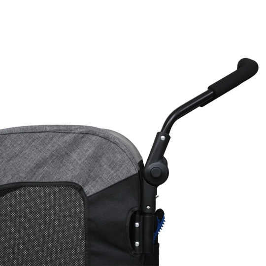 Foldable Pet Stroller with Storage Pocket by Furr Baby Gifts
