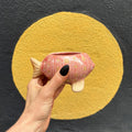 Pink Fish Mini Planter Pot | Tropical Shaped Fish Pot | 5" x 3" by The Bullish Store
