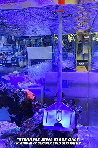 Flipper Platinum Credit Card Aquarium Algae Scraper Stainless Steel Blades by Flipper Aquarium Products