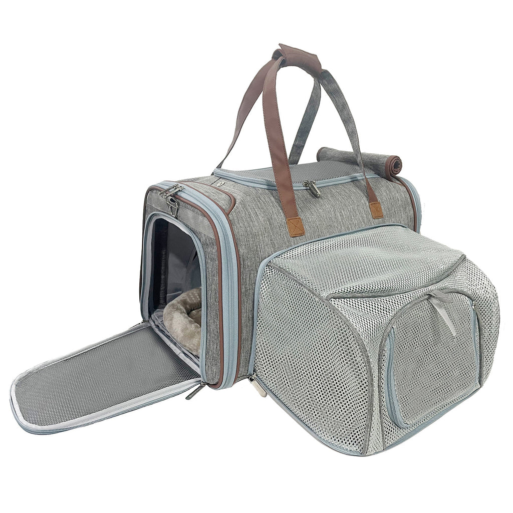 Mr. Peanut's Gold Series Standard Size Airline Compliant Expandable Pet Carrier V3.0 by Mr. Peanut's Pet Carriers