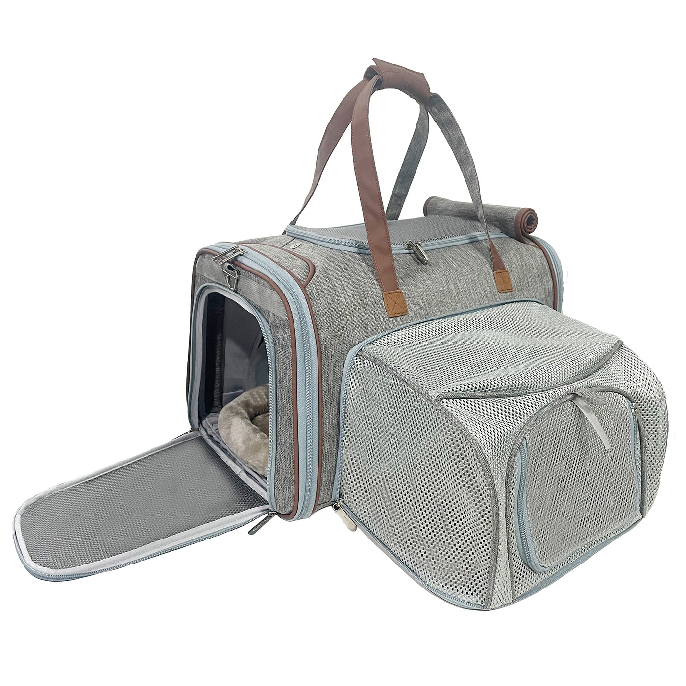 Mr. Peanut's Gold Series Standard Size Airline Compliant Expandable Pet Carrier V3.0 by Mr. Peanut's Pet Carriers