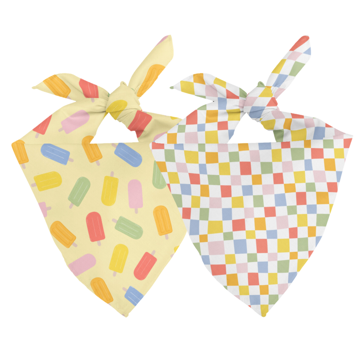 Popsicle Dog Reversible Bandana by Dog Bandana Co.