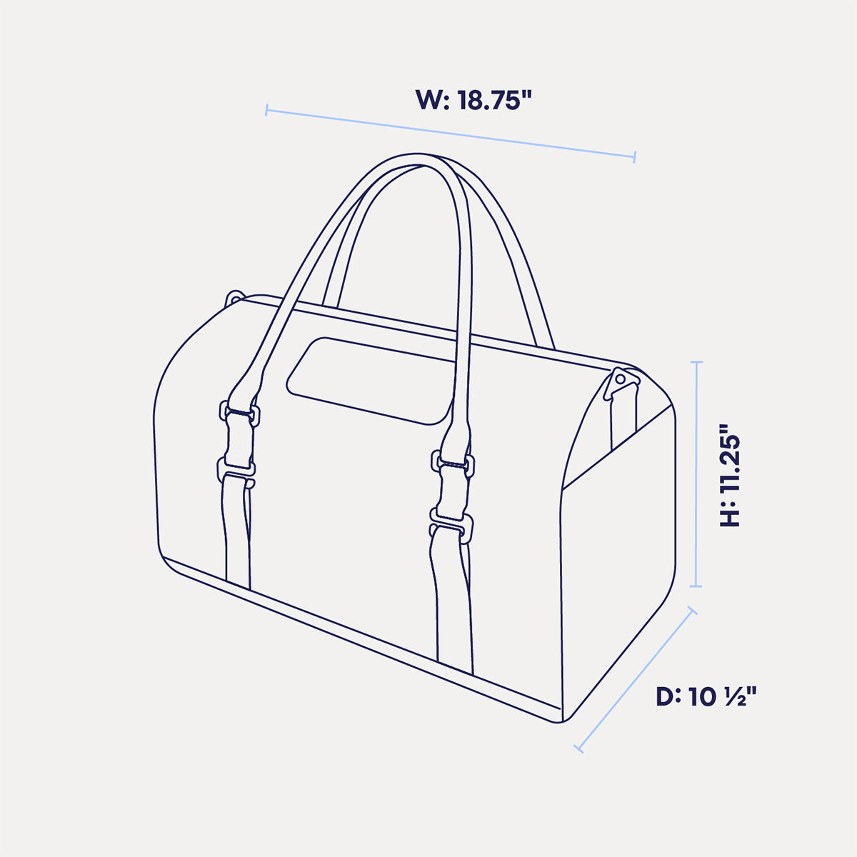 Porto Cat Carrier by tuft + paw