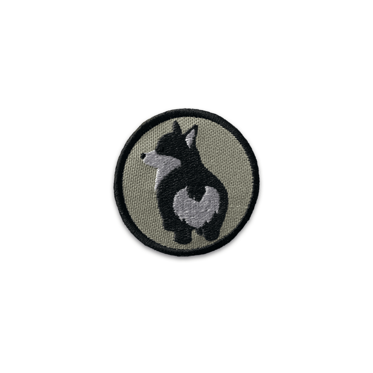 Gray Corgi Bum Patch by K9 Sport Sack