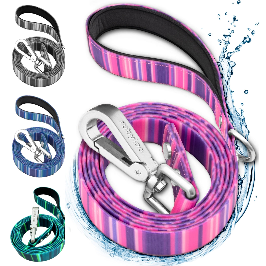 Washable, Waterproof & Stink Proof Dog Leashes by Rubyloo