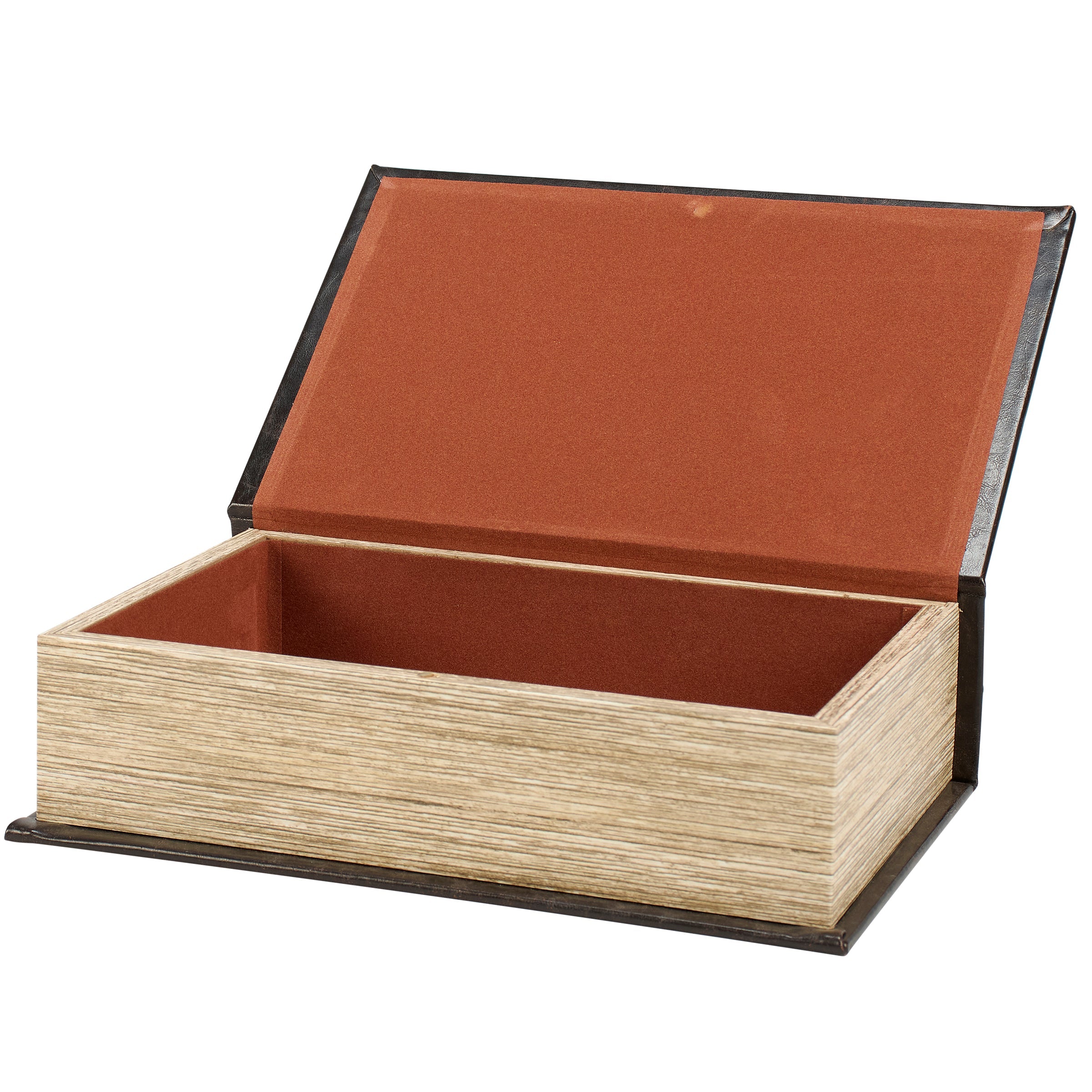 Pride And Prejudice Decorative Book Box | Faux Leather Wrap Book Shaped Storage Stash Trinket Box by The Bullish Store