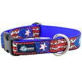 1″ Puerto Rico Essential Buckle Martingale Dog Collar by 2 Hounds Design