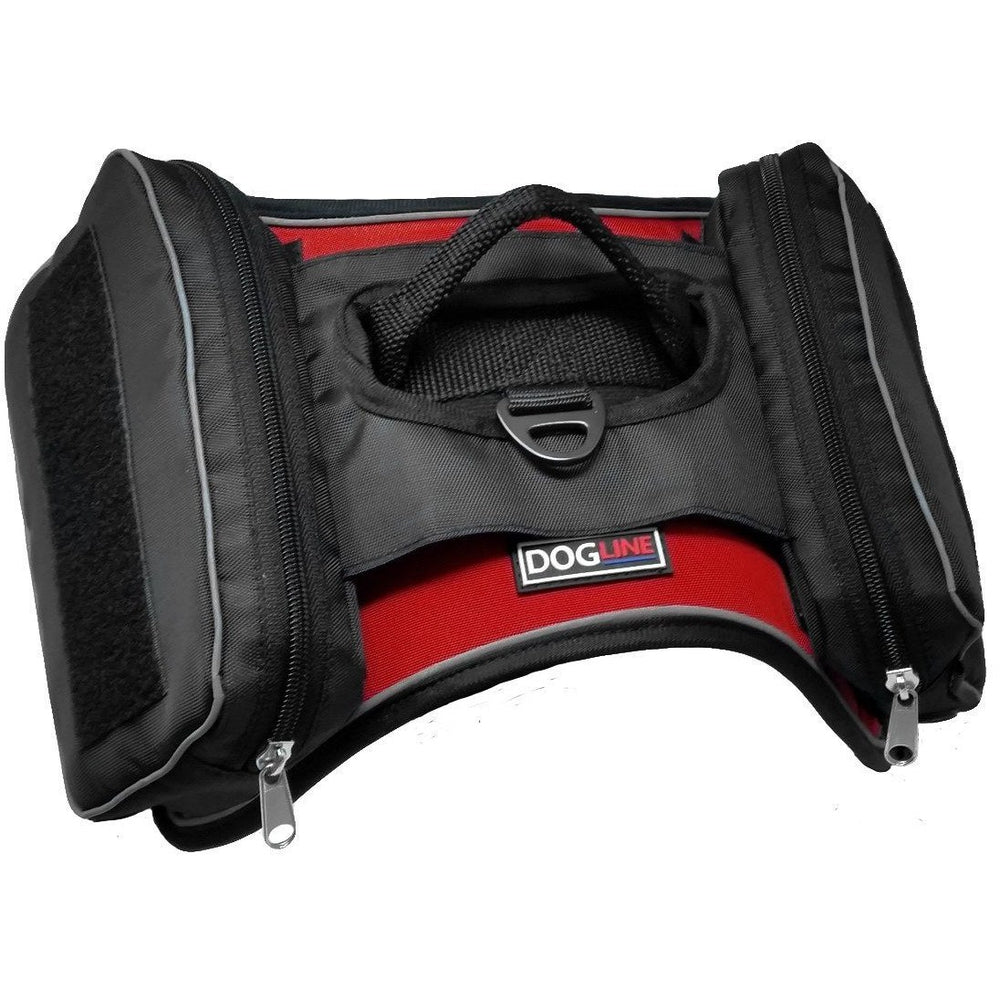 Quest Removable Utility Saddlebags + Built-In Waste Bag Dispenser by Dogline
