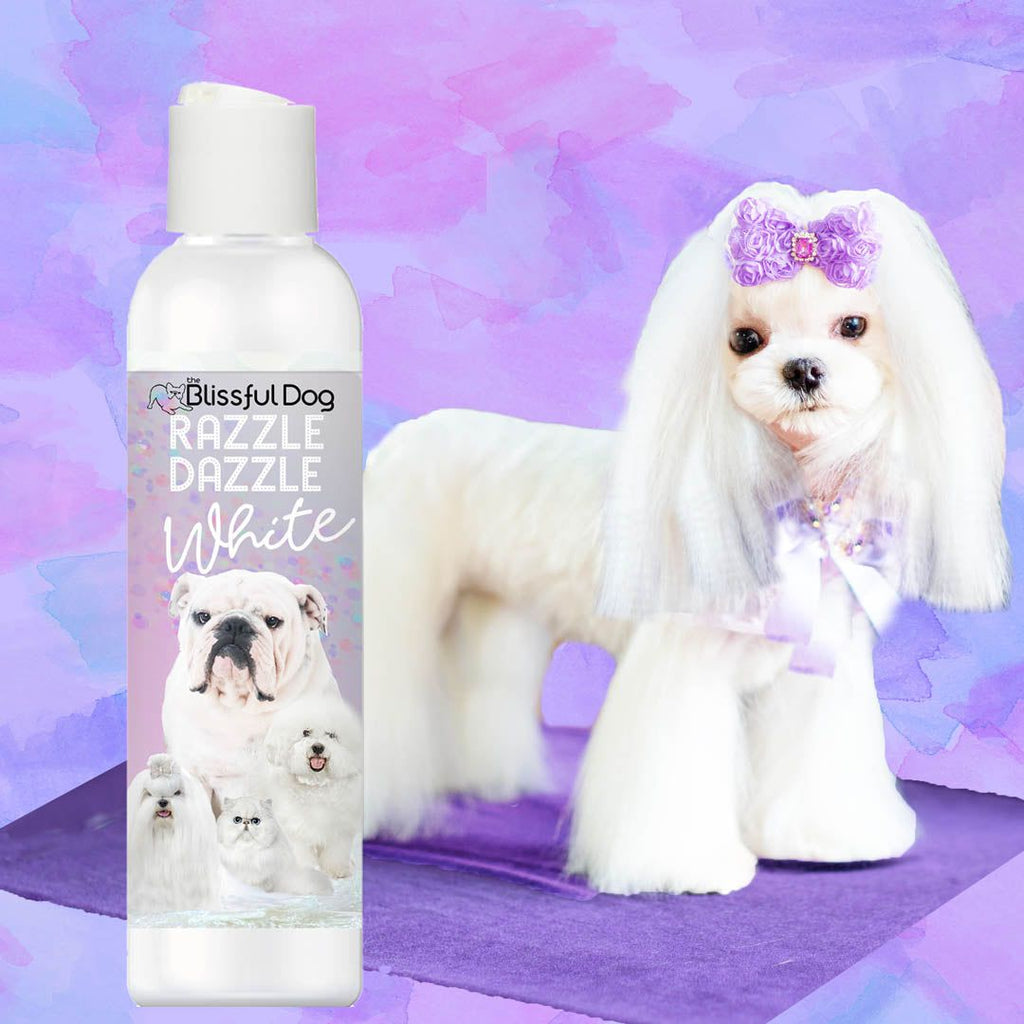 Razzle Dazzle White Pet Shampoo by The Blissful Dog