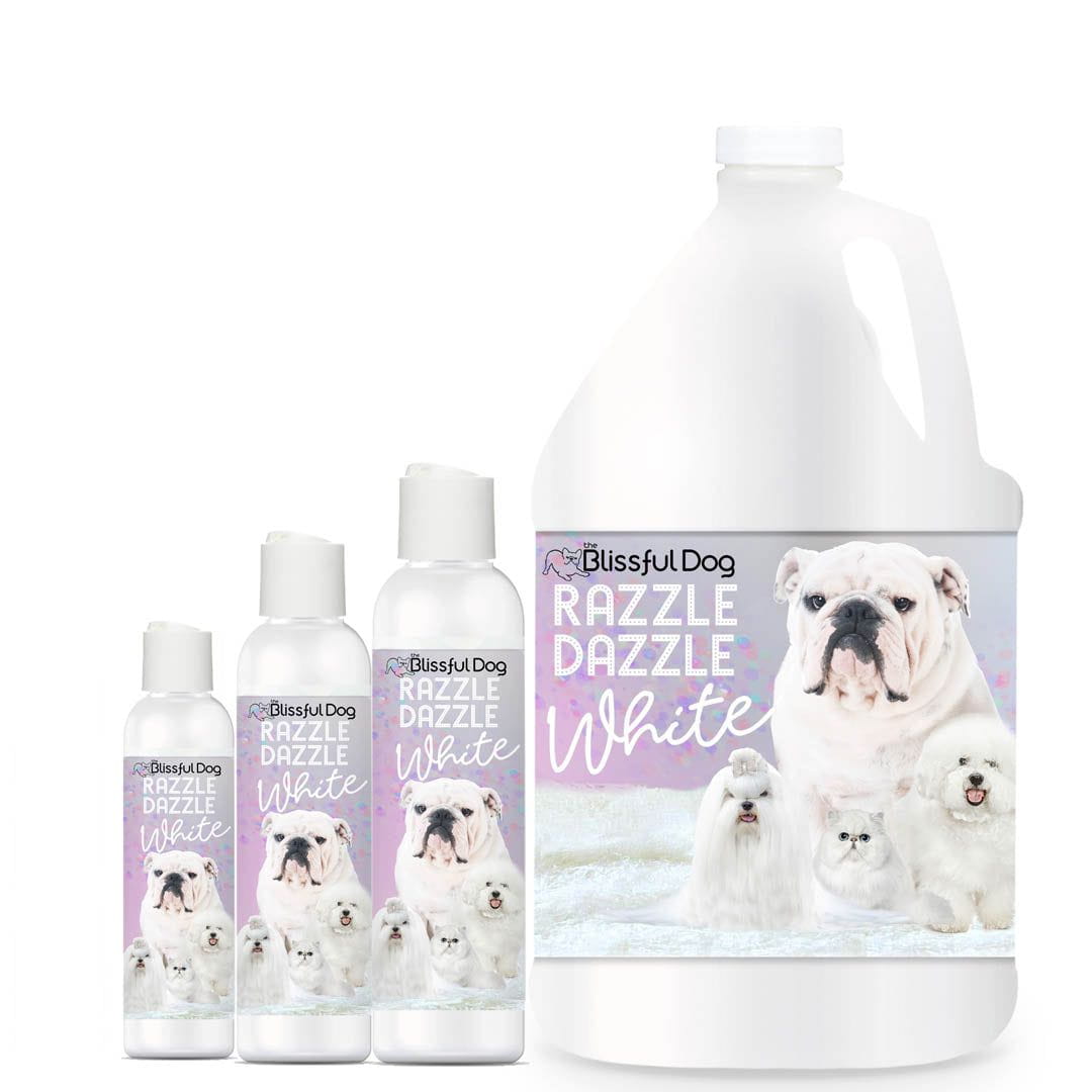 Razzle Dazzle White Pet Shampoo by The Blissful Dog