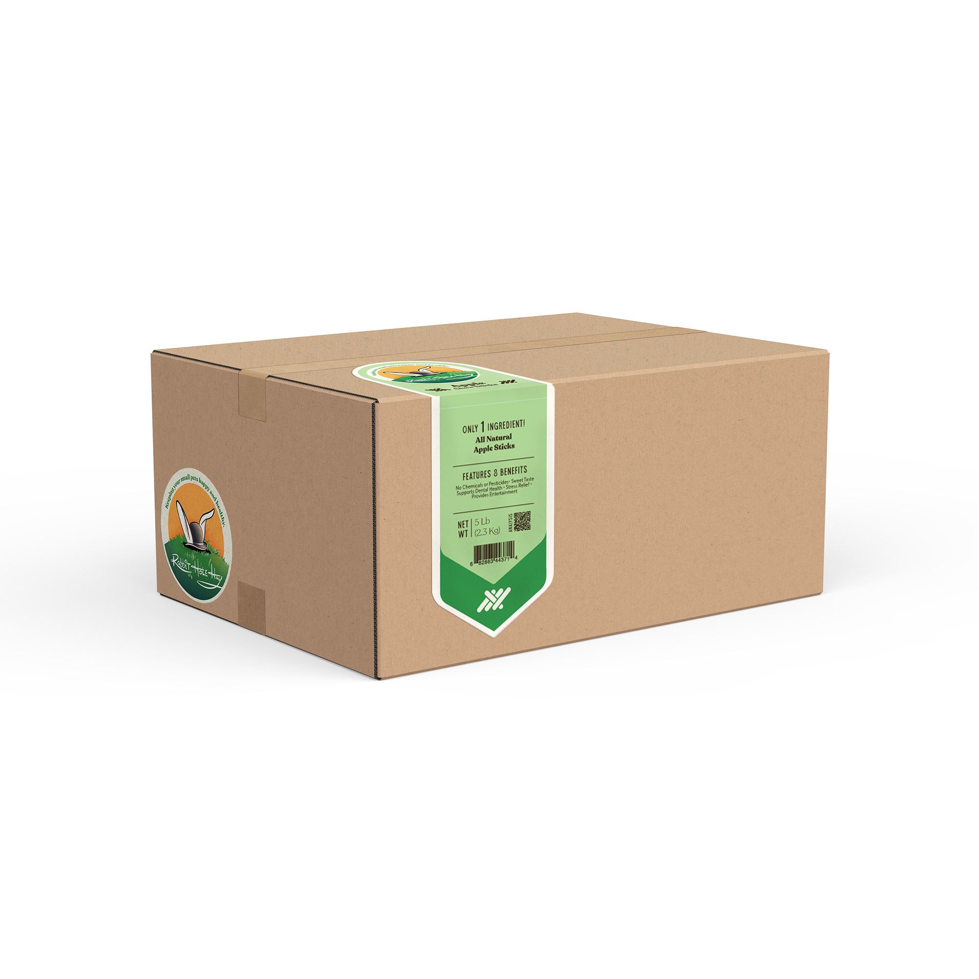 Rabbit Hole Hay All Natural Apple Chew Sticks by Rabbit Hole Hay