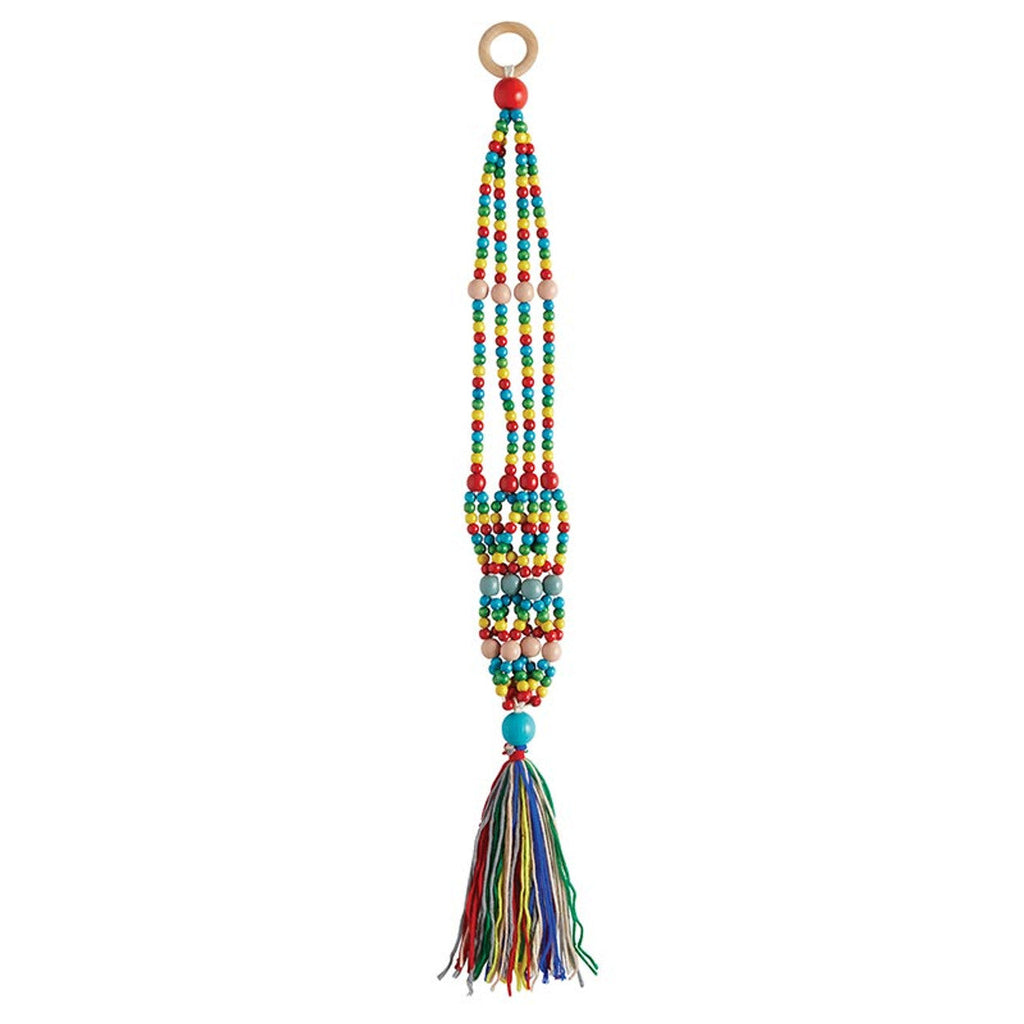 Rainbow Macrame Plant Holder | Bohemian Decorative Hanging Flowerpot Holder by The Bullish Store