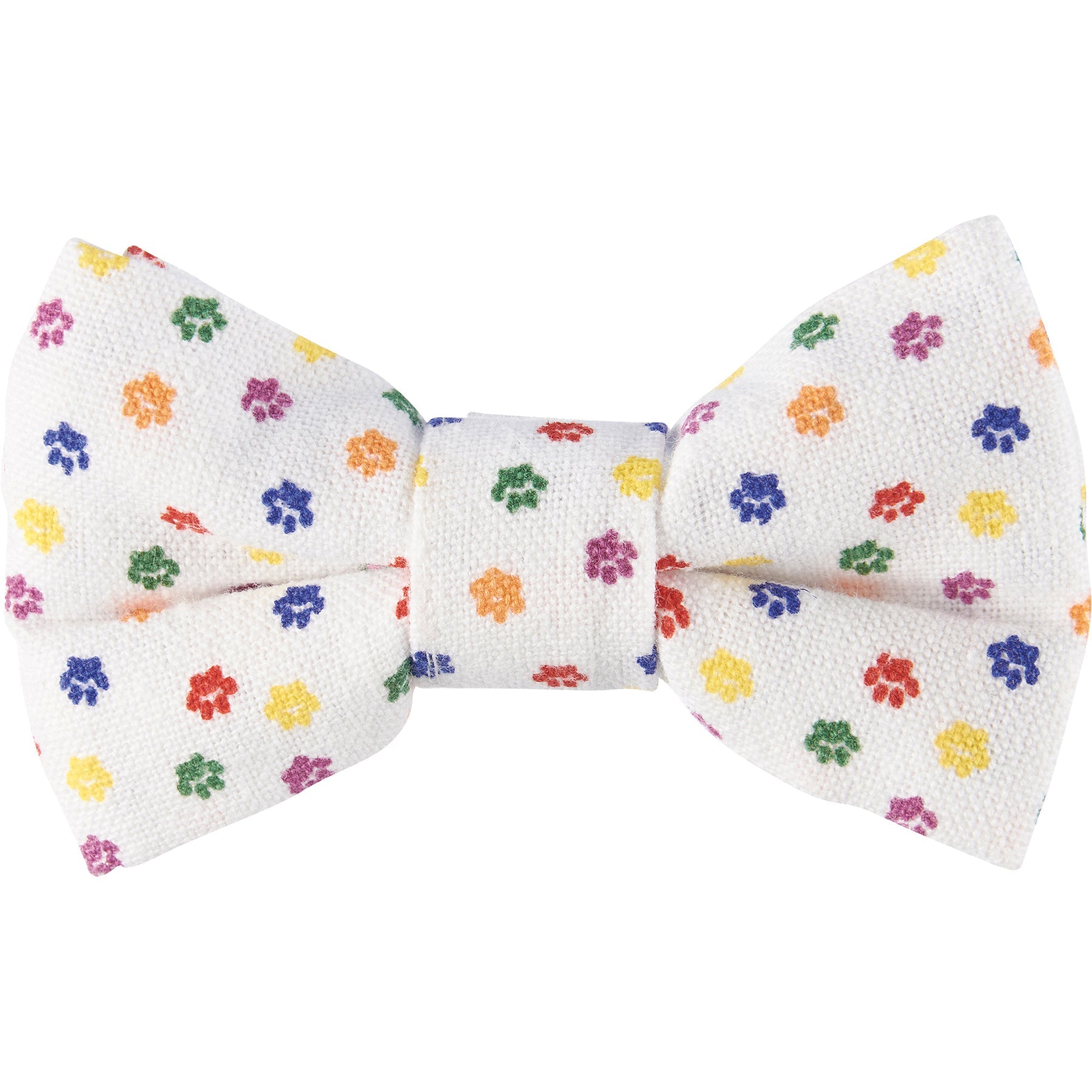 Rainbow Plaid Pet Bow Tie Set | LGBTQ Pride Pet Accessories | Gift For Cat/Dog Lover by The Bullish Store